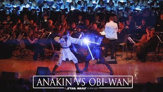 Star Wars Concert Anakin vs ObiWan [upl. by Arehsat]