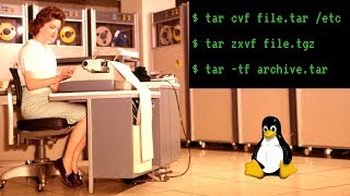 Linux tar Command Tutorial with Examples tar targz tgz [upl. by Nyledaj362]