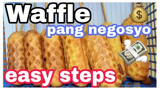 How to make WAFFLE easy steps TUTORIAL [upl. by Dorelle]