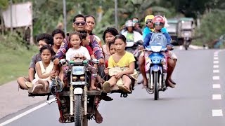 Incredible Motorbike Taxis In Philippines [upl. by Woodward]