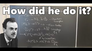 How did Dirac discover the Dirac Equation Shorts [upl. by Onra931]