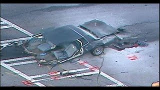 Horrific 100mph crash in Atlanta leaves 1 dead 2 injured [upl. by Aizat881]