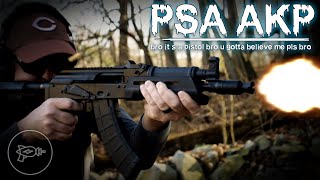 Pistol Packaged Krinkov Plinking Palmetto State Armory AKP GF3 Review [upl. by Maurita]