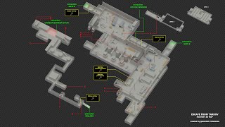 Factory All Exit Locations With Map  Escape From Tarkov [upl. by Ehrsam]