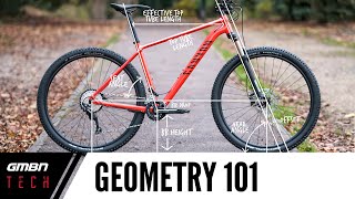 Mountain Bike Geometry 101  A Complete Guide To Geometry  How It Affects Your MTB [upl. by Cohbath]