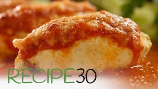 CHICKEN QUENELLES GRATIN  By RECIPE30com [upl. by Ahsener]